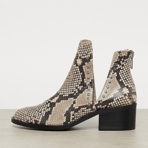 Steve Madden Conspire Natural Snake Bootie - Picture 2 of 7